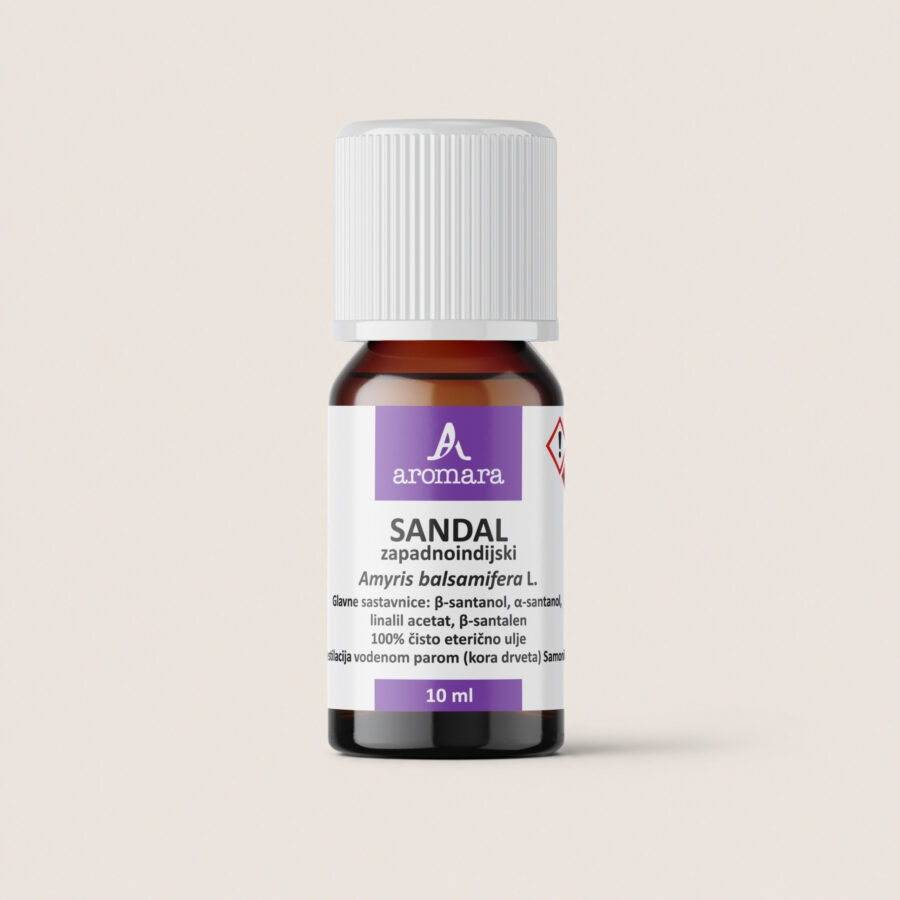 West Indian Sandalwood essential oil, 10 ml