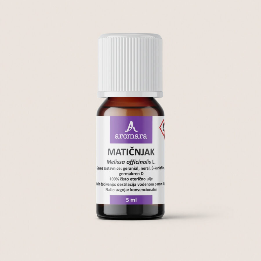 Lemon Balm (Melissa) essential oil, 5 ml