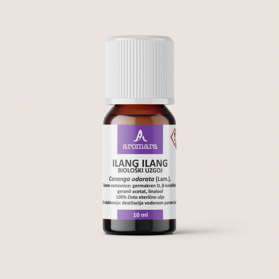 ILANG-ILANG eterično ulje, biološki uzgoj, 10 ml
