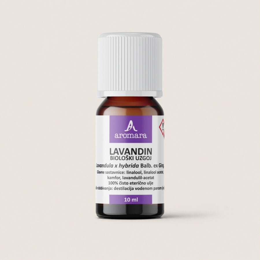 Lavandin essential oil, organically grown, 10 ml