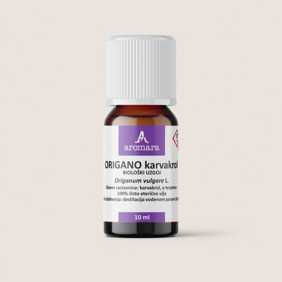 Oregano carvacrol essential oil, organic, 10 ml